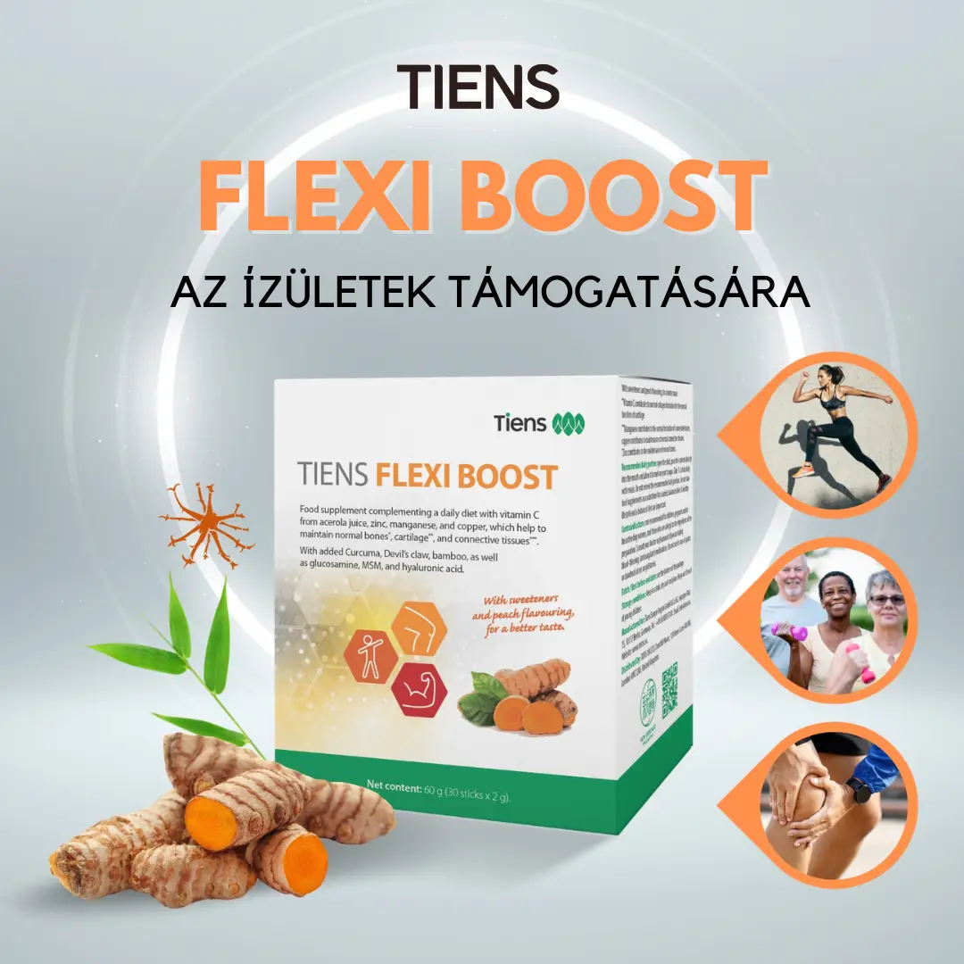 Tiens Flexi Boost granulátum (30 tasak x 2 g) - Táplálékkiegészítők ...