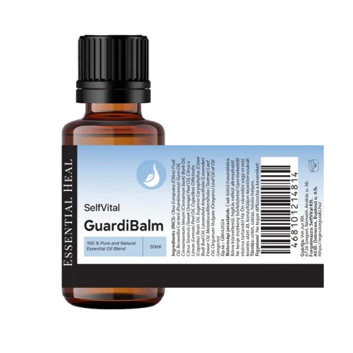 SelfVital GuardiBalm bőrápoló illóolajkeverék extraszűz olivaolajban 30ml kiteritett