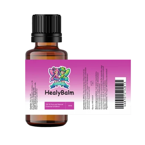 SelfVital HealyBalm bőrápoló illóolajkeverék extraszűz olivaolajban 30ml kiteritett