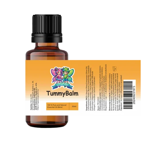 SelfVital TummyBalm Emésztest es Belflorat Tamogato Illoolajos Balzsam 30ml kiteritett