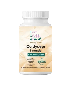 FOA Cordyceps Sinensis organikus gyógygomba por (100 kapszula)