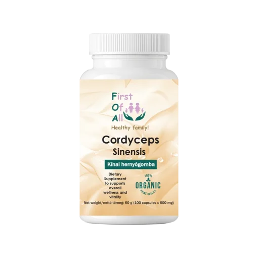 FOA Cordyceps Sinensis organikus gyógygomba por (100 kapszula)