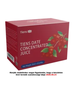 Tiens Kinai datolyale koncentratum JUJUBA Date Concentrated Juice 400 ml 50 ml x 8 uveg kozeli lejarat